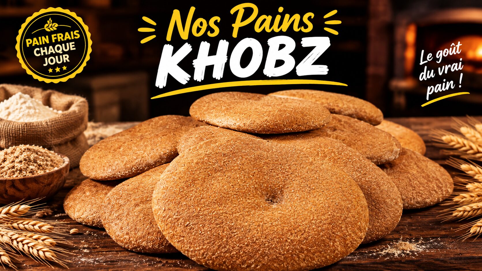Pains khobz, La Boulangerie De Lhou