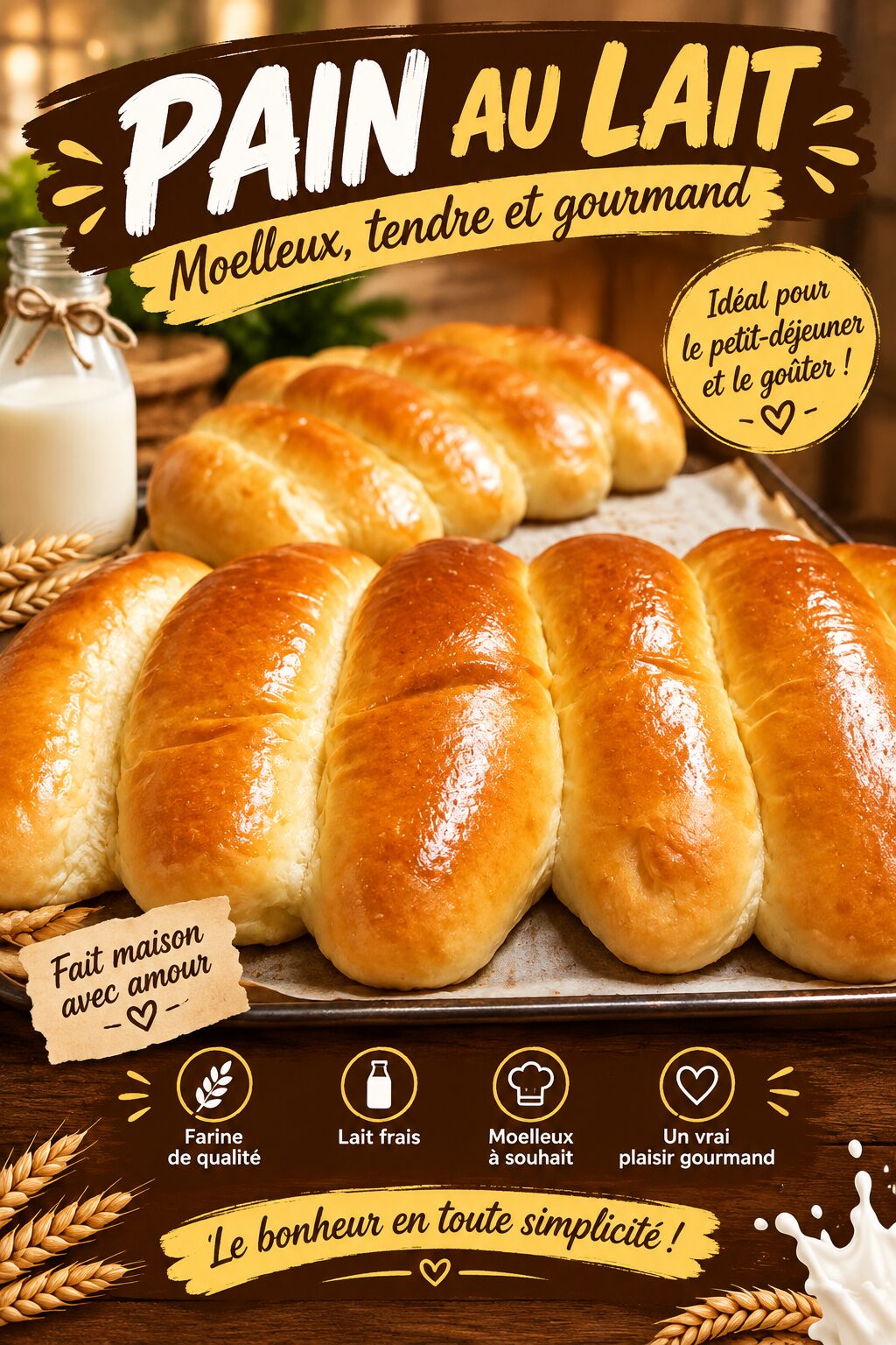 Pain au lait, La Boulangerie De Lhou